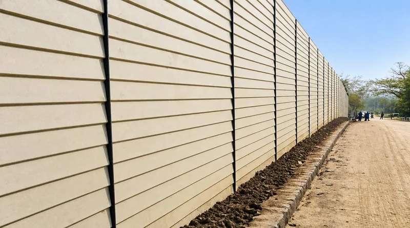 Continuous panelled perimeter construction