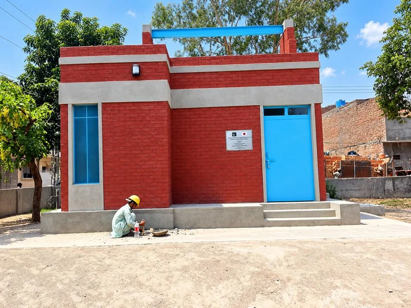 Water infrastructure & tube-well works — selected company portfolio photograph
