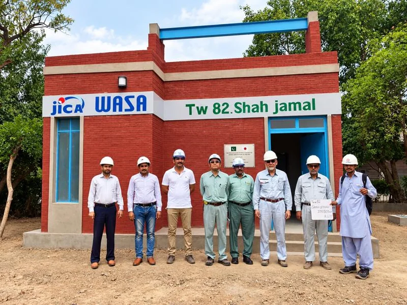Completion team at TW 82 Shah Jamal